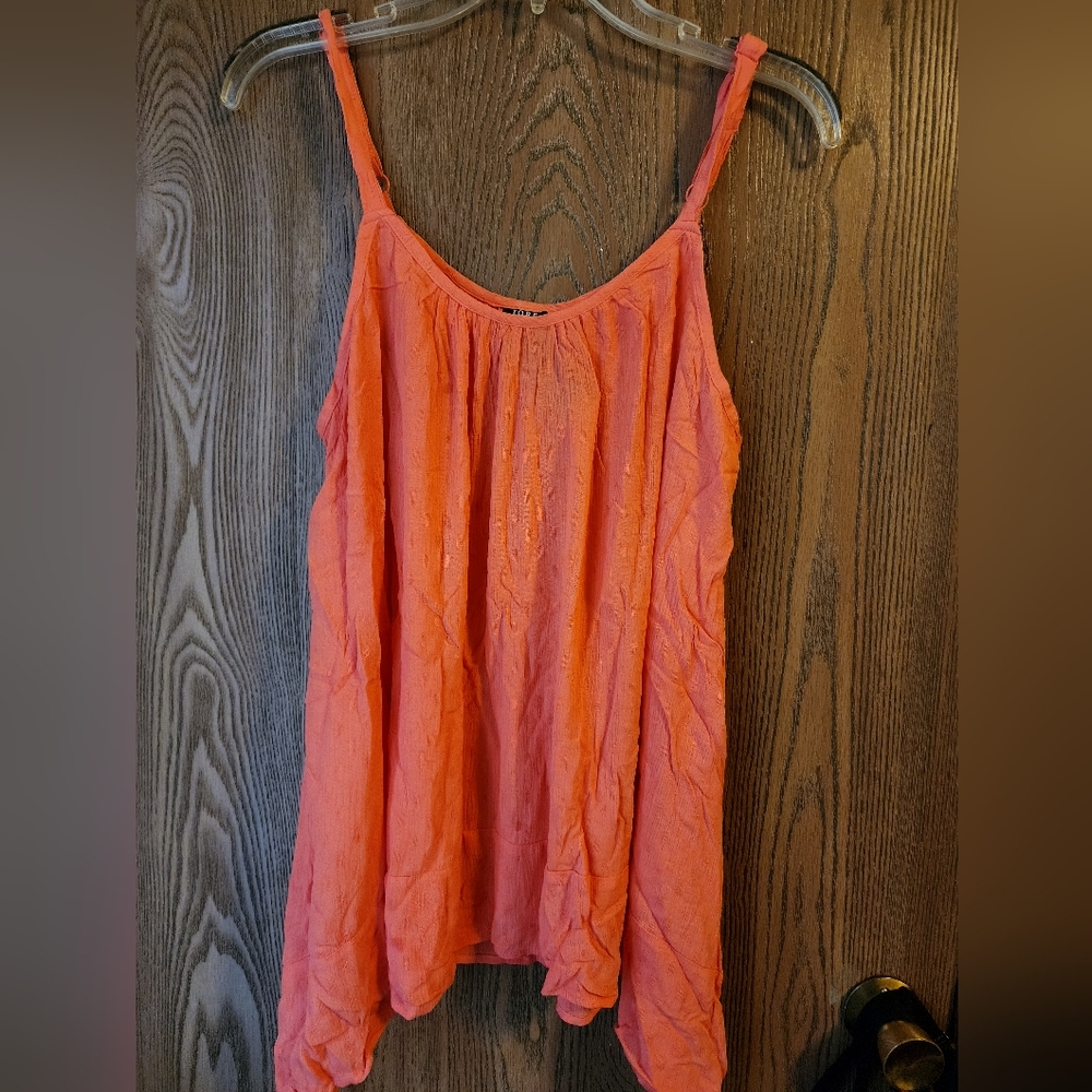 Peachy spaghetti strap tank